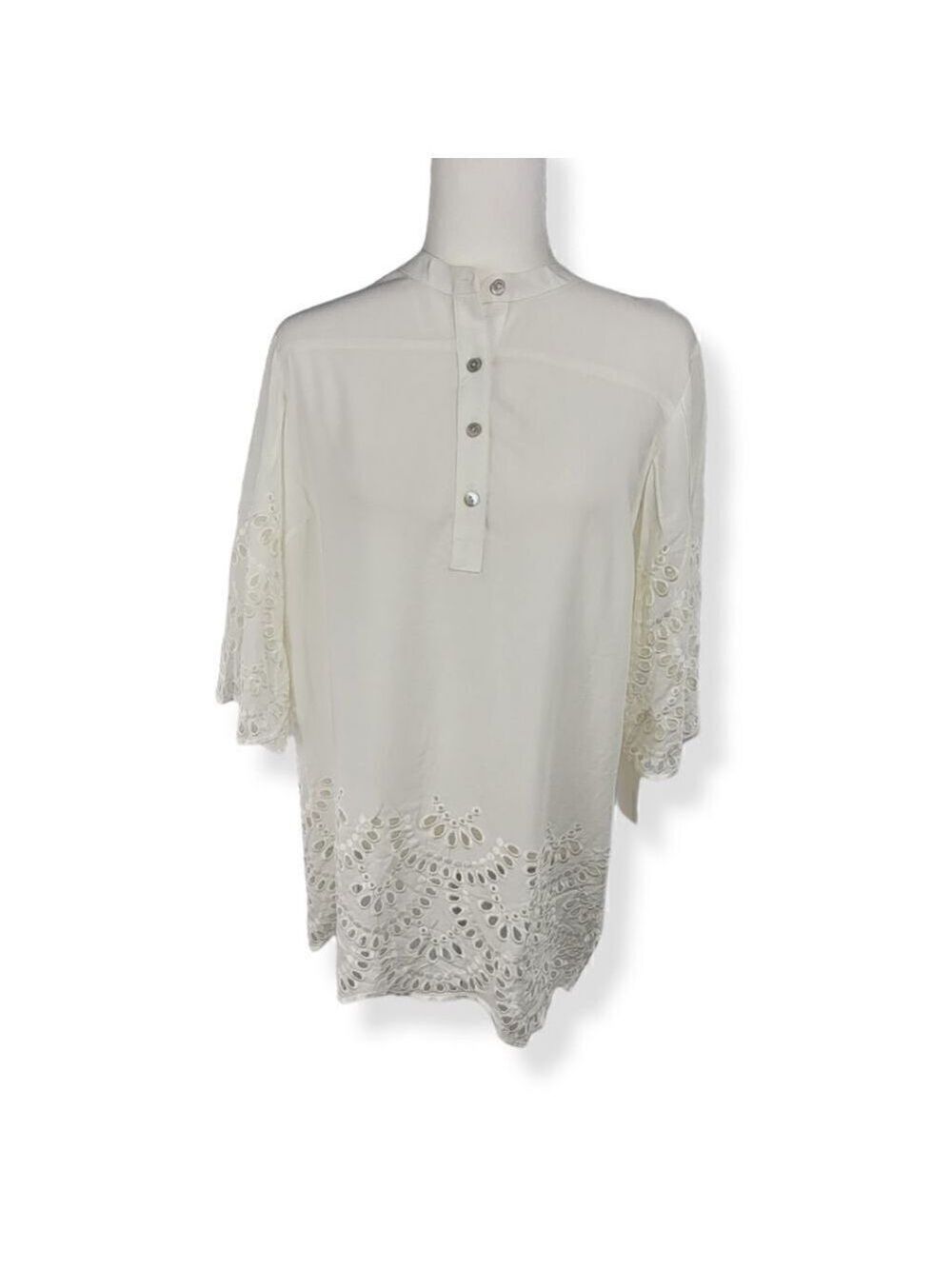 Foxcroft Embroidered Tunic Size 2